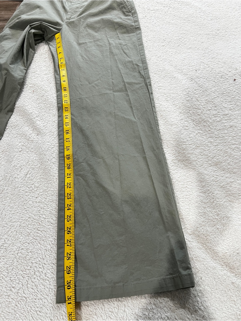 The Limited Stretch Women’s Cotton Blend Light Green Pants Size 6 - Picture 8 of 11